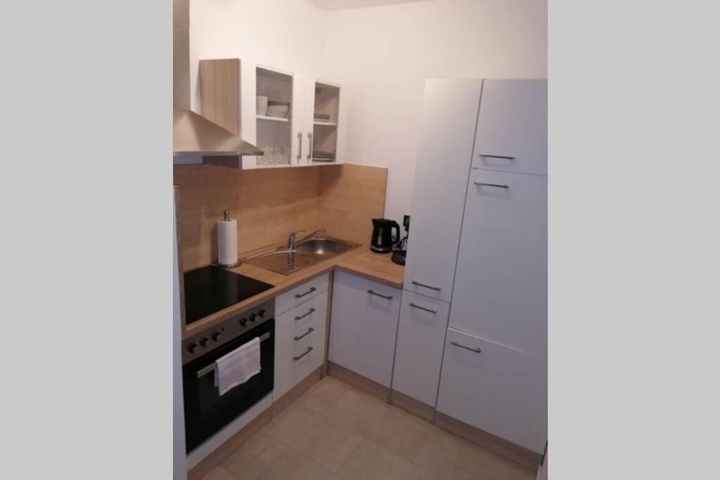 Ferienwohnung Am Kurwald In บัดลิพพ์ชปริงเงอ ภายนอก รูปภาพ