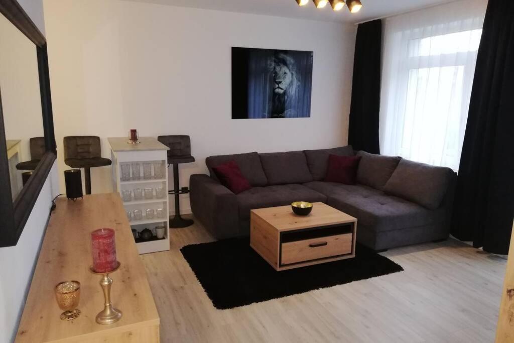 Ferienwohnung Am Kurwald In บัดลิพพ์ชปริงเงอ ภายนอก รูปภาพ
